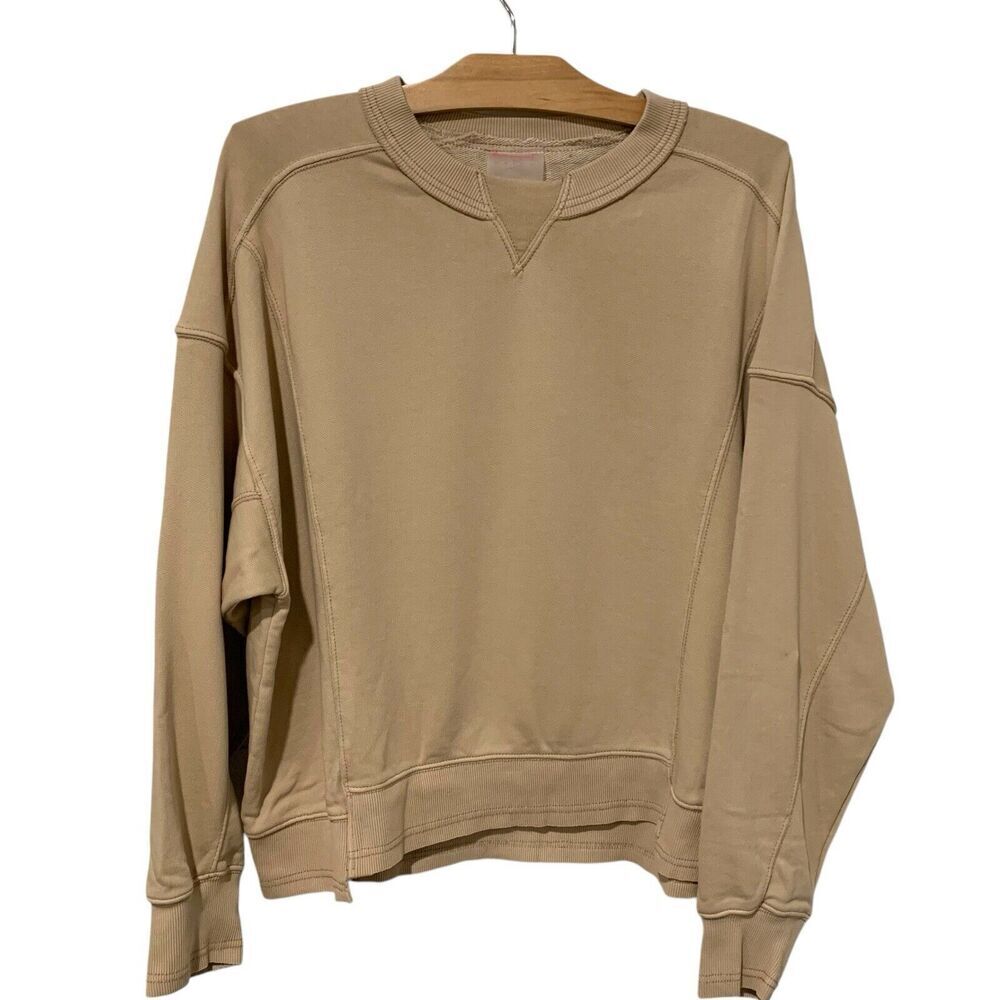 Free People Movement Hatch | Sweatshirt Intercept Neutral Long Sleeve NWT Medium